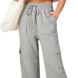 Aleumdr Cargo Wideleg Sweatpants -  NWT